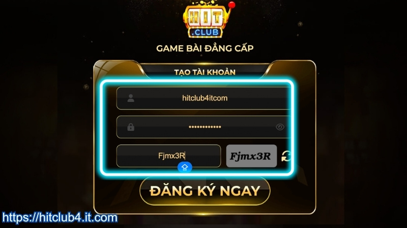 Hướng dẫn đăng ký HITCLUB chi tiết