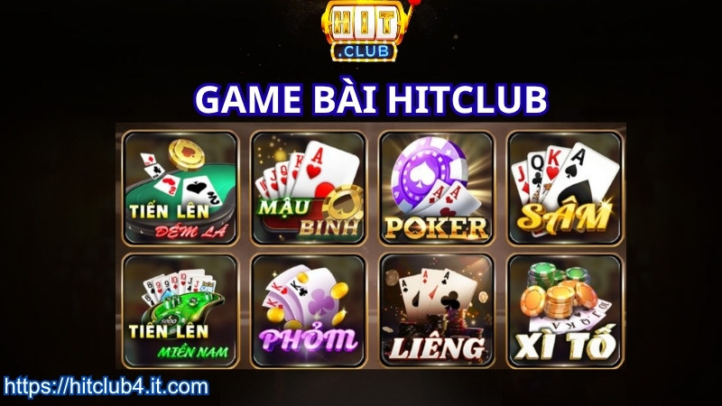 Khám phá sảnh game bài HITCLUB siêu hot