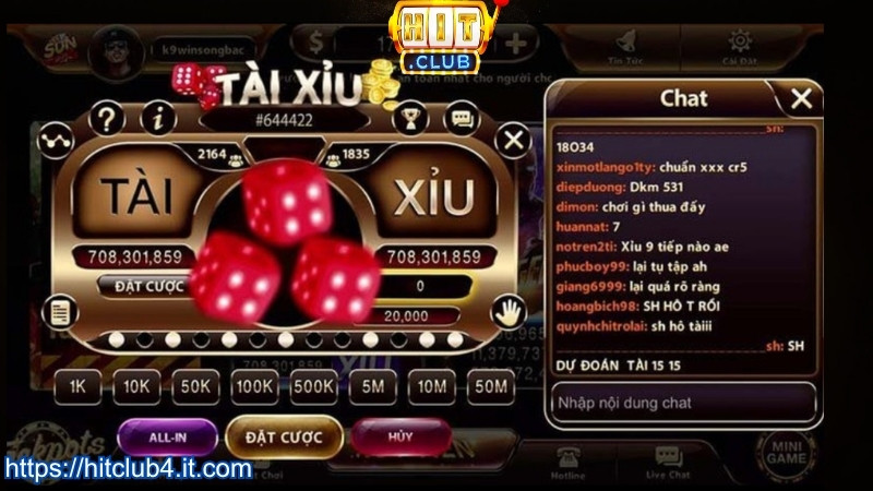 Mini tài xỉu HITCLUB nhỏ nhưng có võ