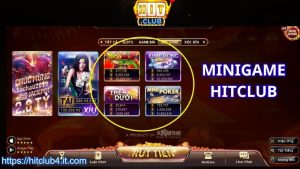 Thông tin tổng quan về minigame HITCLUB